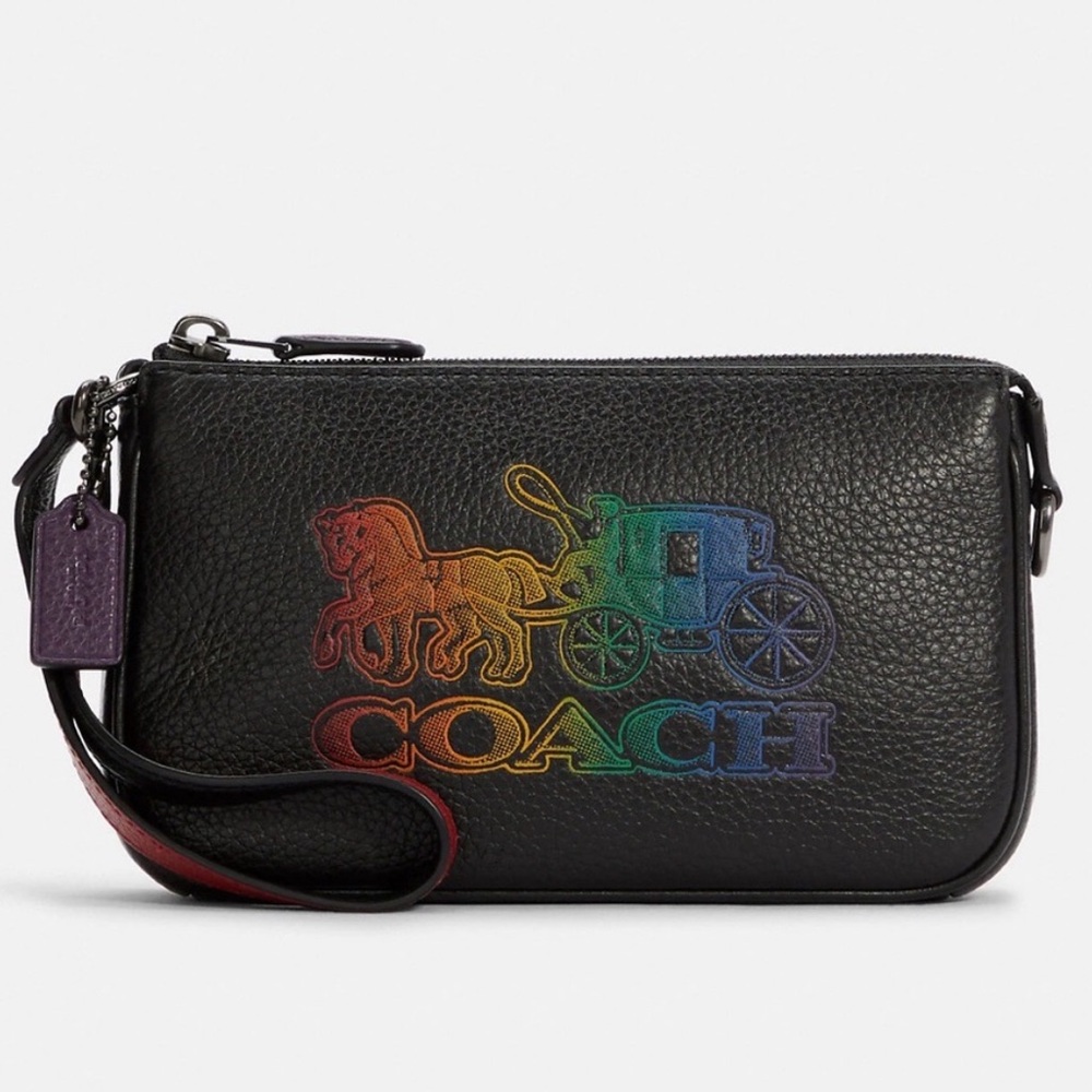 ♥ Coach Rainbow Nolita 19 with Horse and Carriage ♥ Pride